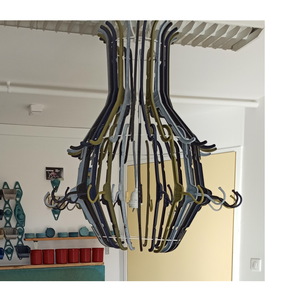 Lustre d'intérieur en matière PLAXTIL