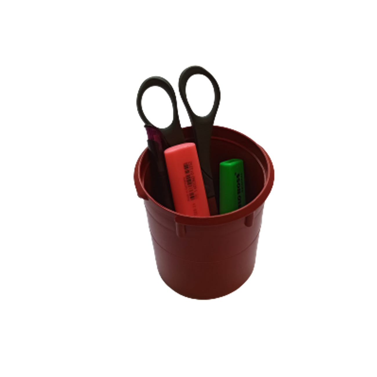 Pot à crayons en matière PLAXTIL